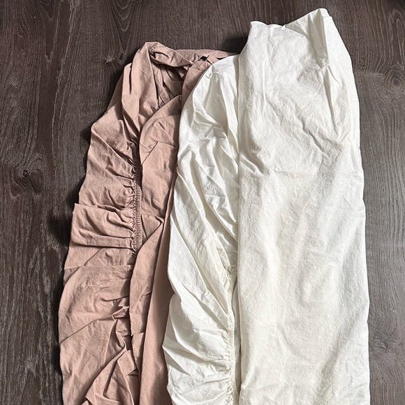 Babies r Us Fitted Crib Sheets (2) 100% Cotton - Picture 3 of 3